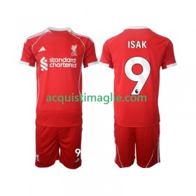 Divisa di Calcio Liverpool ISAK 9 Bambino Prima 2025/2026